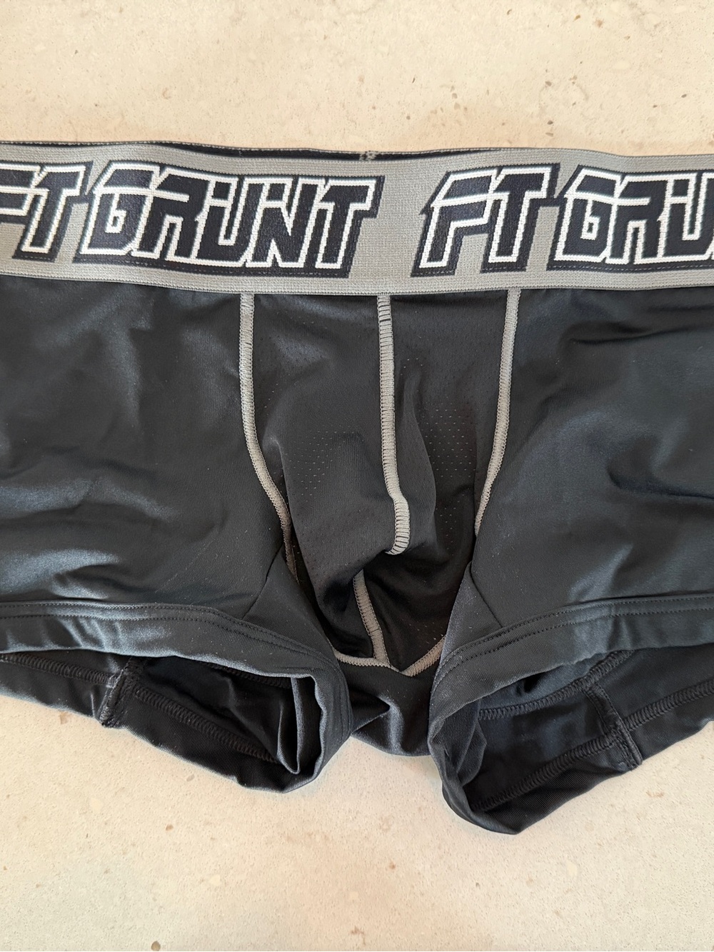 NWOT Fort Troff Backless Trunks w/ Mesh Contour Pouch, L/XL